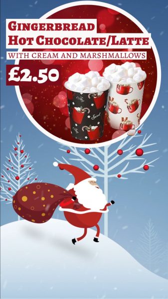 Gingerbread Hot Chocolate or Latte