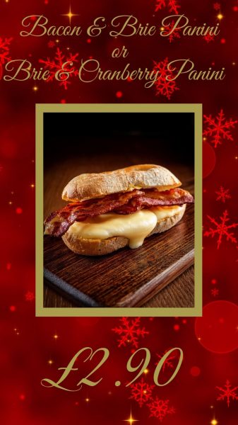 Bacon & Brie, Brie and Cranberry