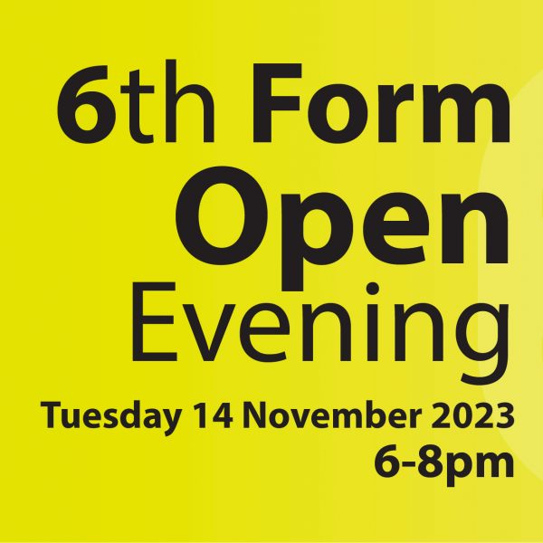 6th Form Open Evening 2023