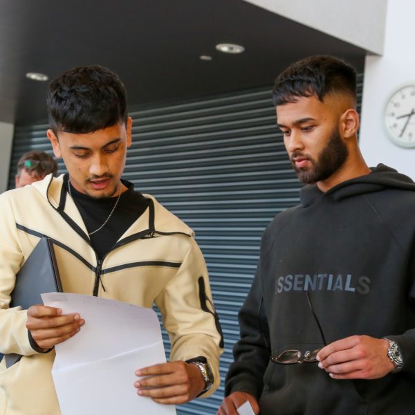 A-Level Results Day 2021 --9