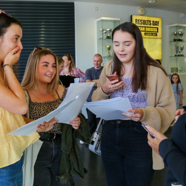 A-Level Results Day 2021 --16