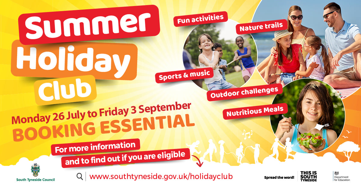 South Tyneside’s Summer Holiday Club programme