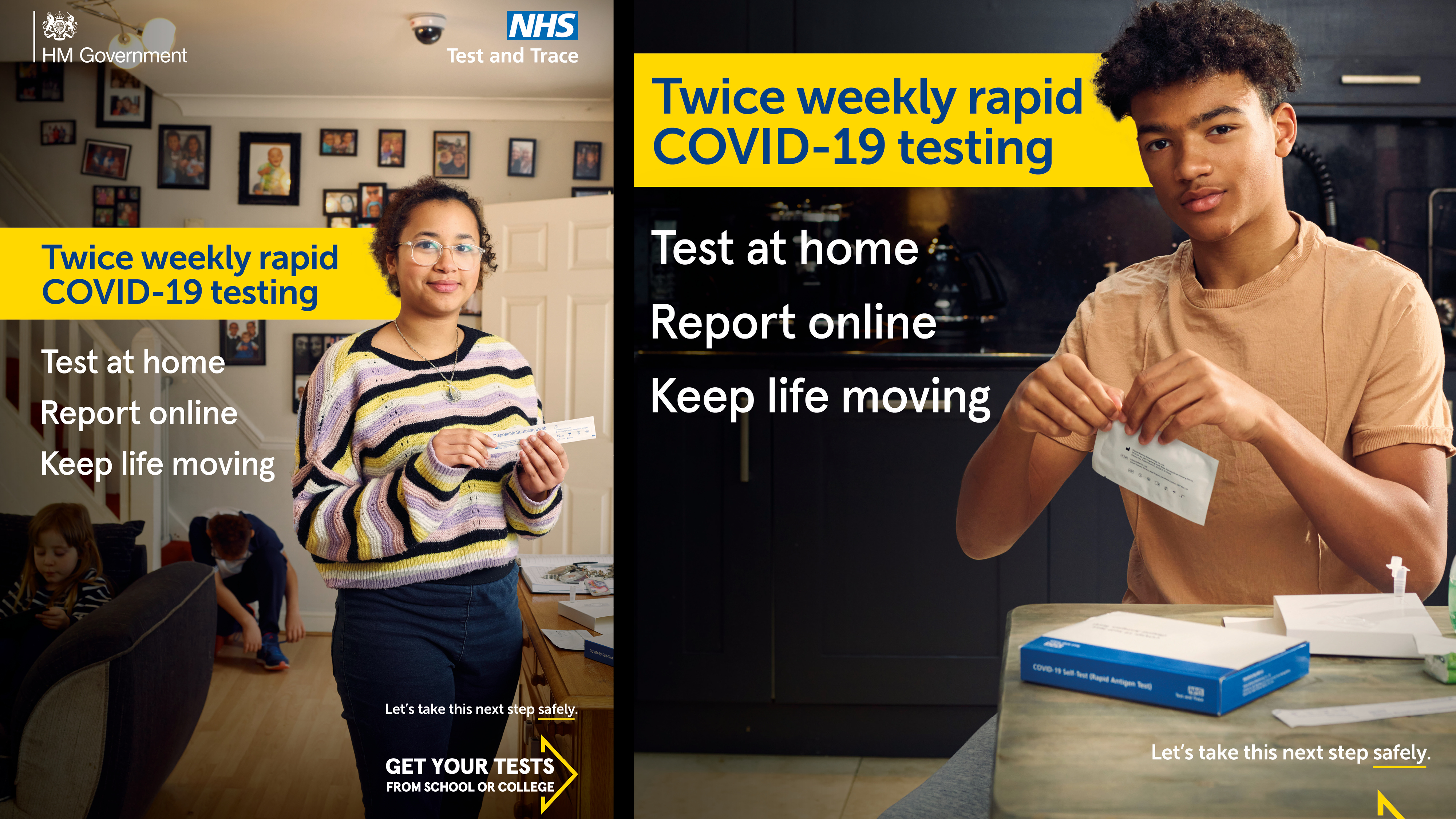 Twice weekly rapid COVID-19 testing