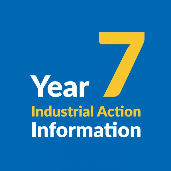 Harton Academy Year 7 Industrial Action Information
